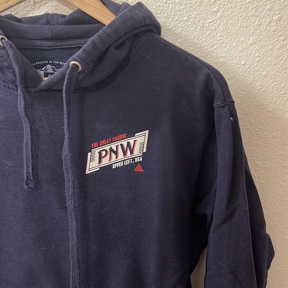 Navy “PNW” hoodie